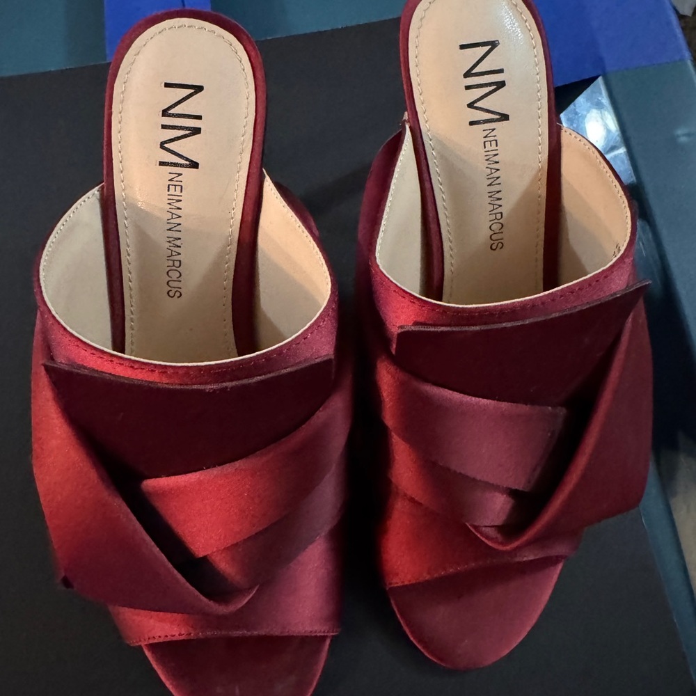 Satin Mules